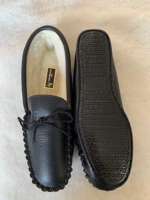 Gents Leather Hard Sole Wool Lining | Cody