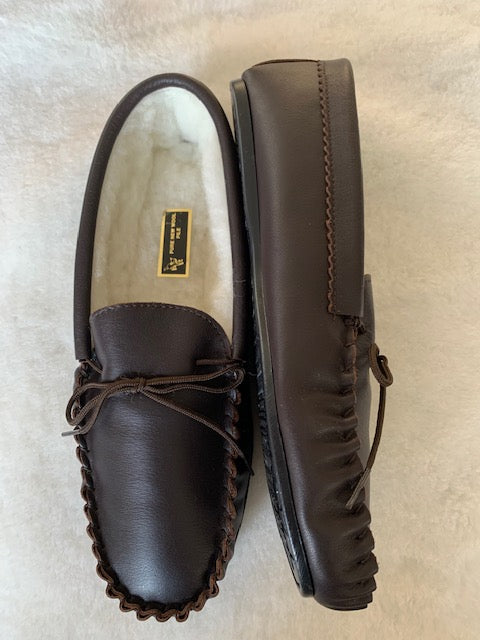 Gents Leather Hard Sole Wool Lining | Cody
