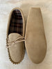 Suede Moccasin with Fabric Lining & Soft Sole | Mark